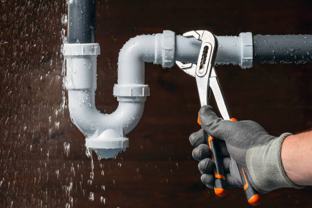 Professional Leak Detection technician working in North Chelmsford, MA